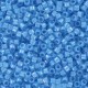 Toho Treasure beads 11/0 Inside-Color Rainbow Crystal/Blue Turquoise-Lined TT-01-787